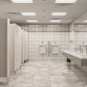 Public Bathroom Interior Scene model